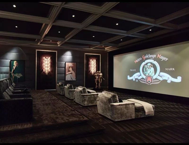 Indoor movie theater