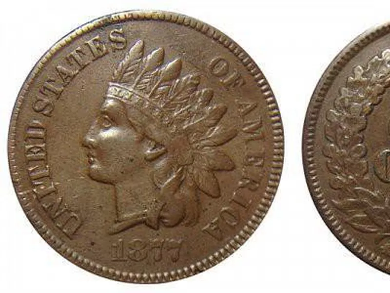 1877 Indian Head Penny