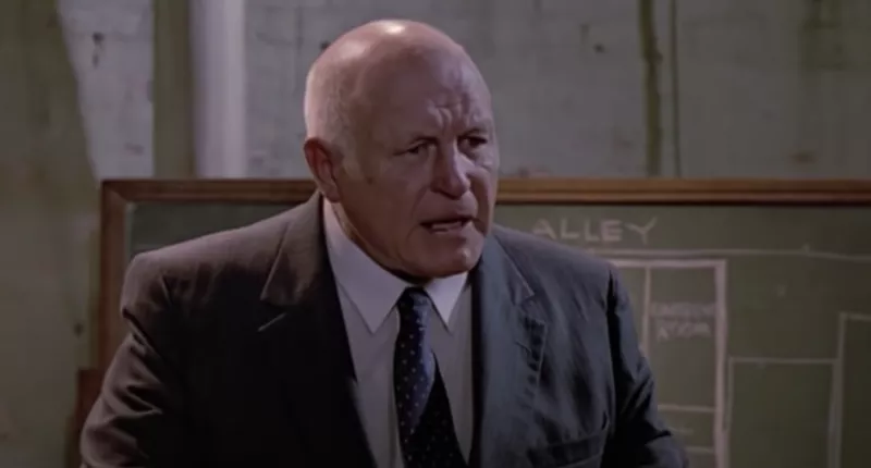 Lawrence Tierney as Joe Cabot in Reservoir Dogs