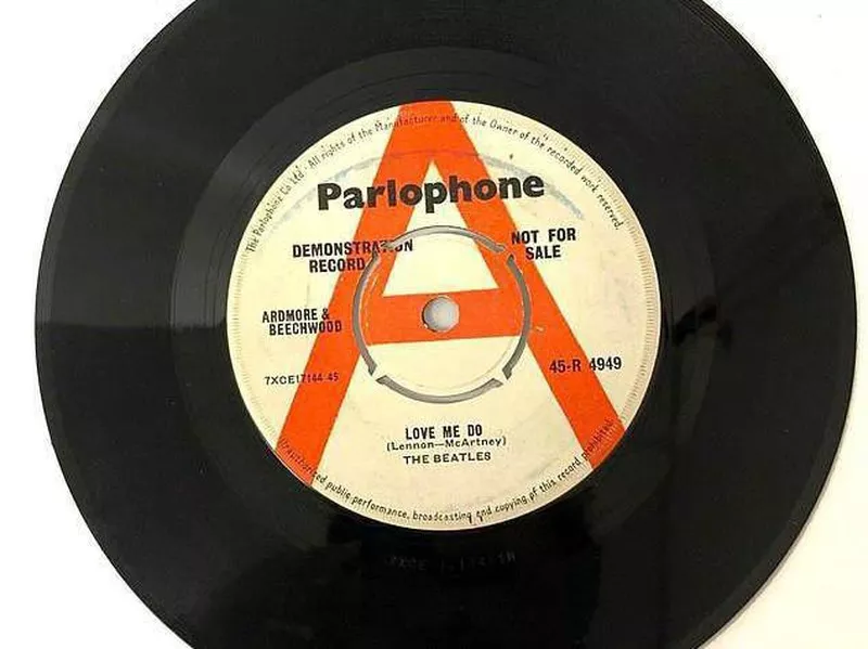 A rare Beatles single