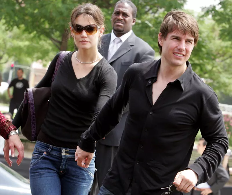 Tom Cruise and Katie Holmes