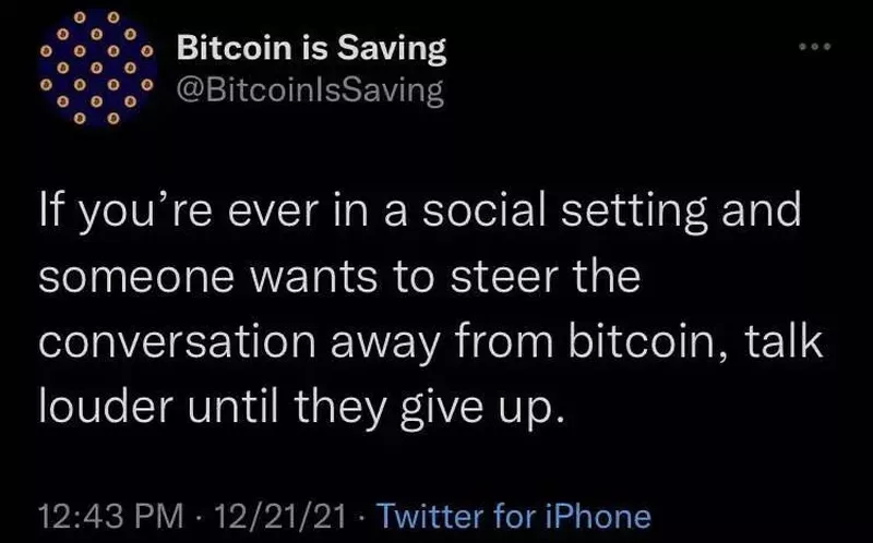 How people talk about bitcoin