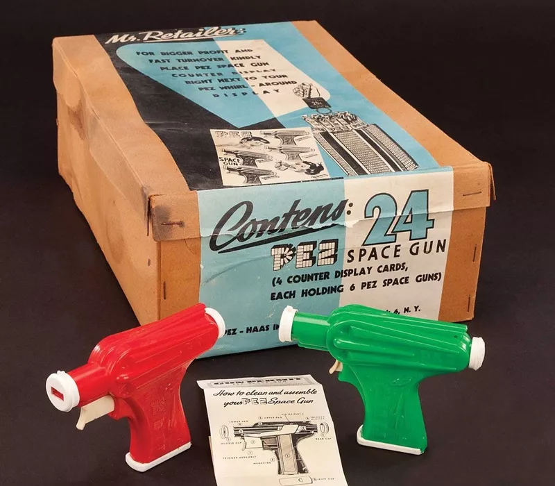 1950s Pez Space Ray Guns