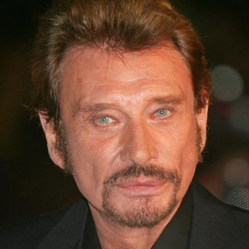 An older Johnny Hallyday