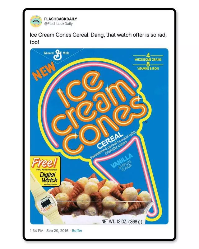 Ice Cream Cones Cereal