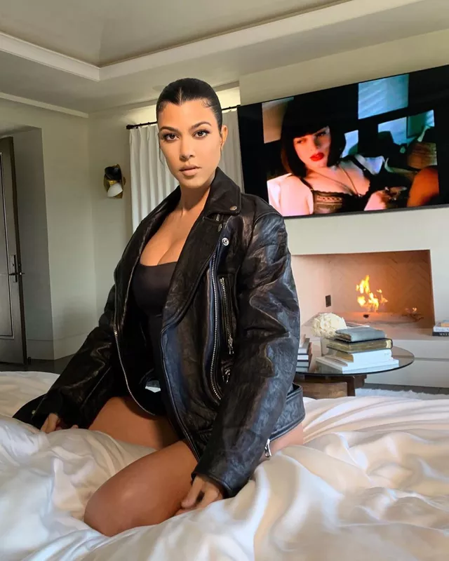 Kourtney Kardashian's bedroom