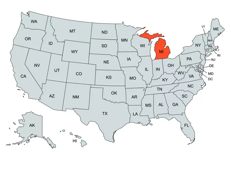 Michigan Map