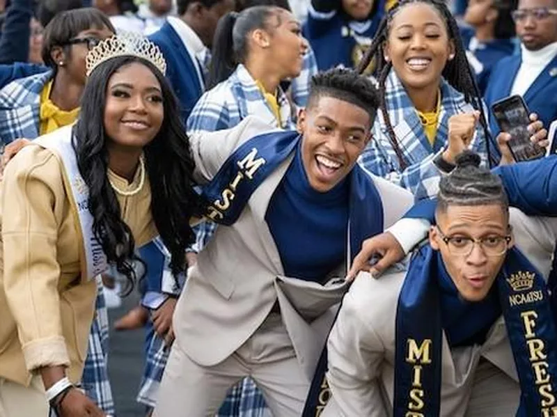 Students at North Carolina A&T State University