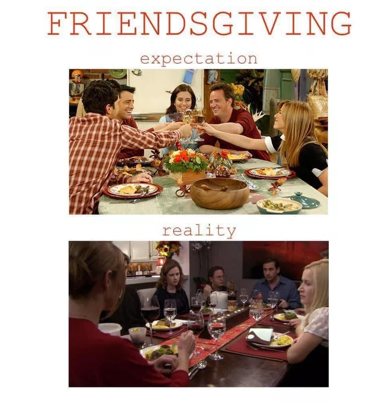 Friendsgiving The Office meme