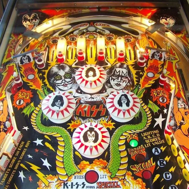 KISS pinball machine