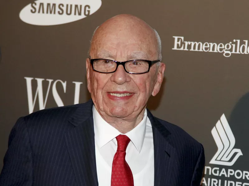 Rupert Murdoch at the 2014 Innovator Awards ceremony