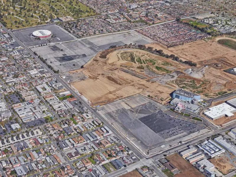 Hollywood Park development in Inglewood, Calif.