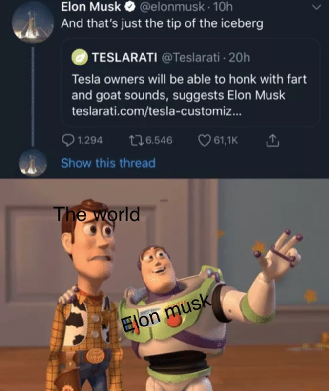 tesla honking sounds