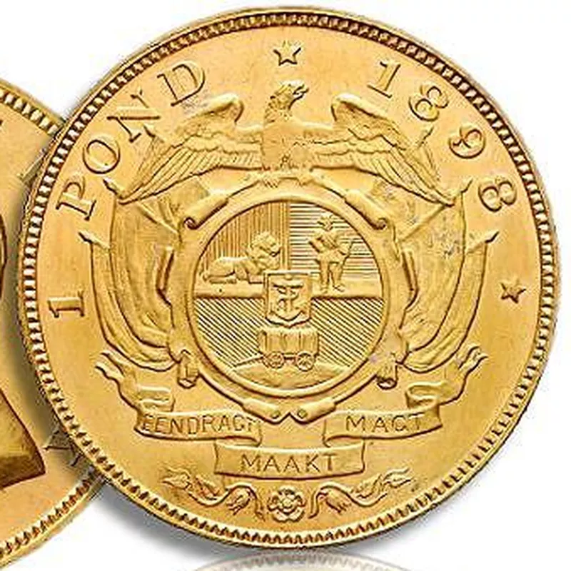 1899 King of South African Coin