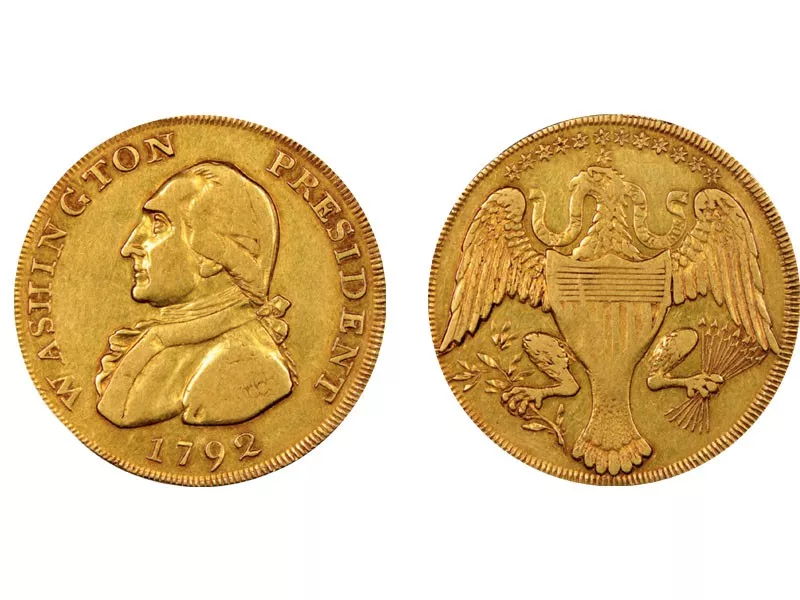 1792 Washington Gold Eagle Pattern