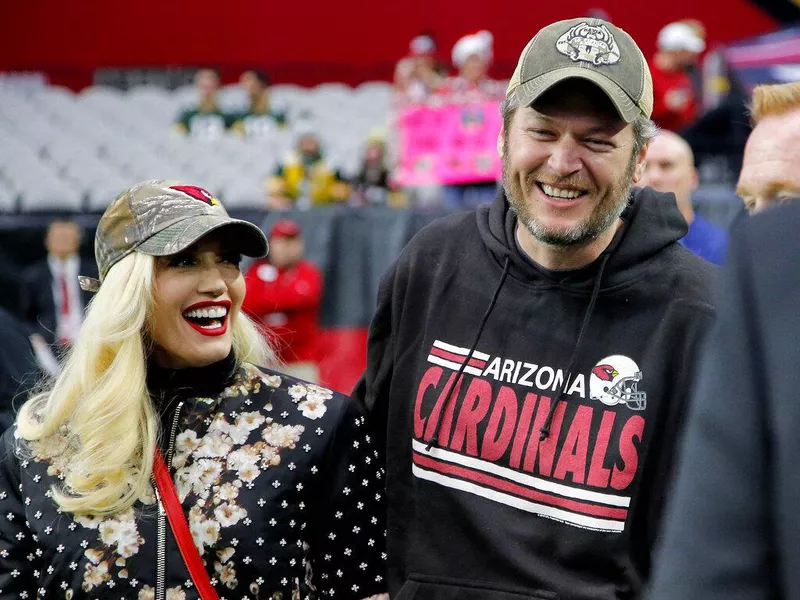 Gwen Stefani and Blake Shelton