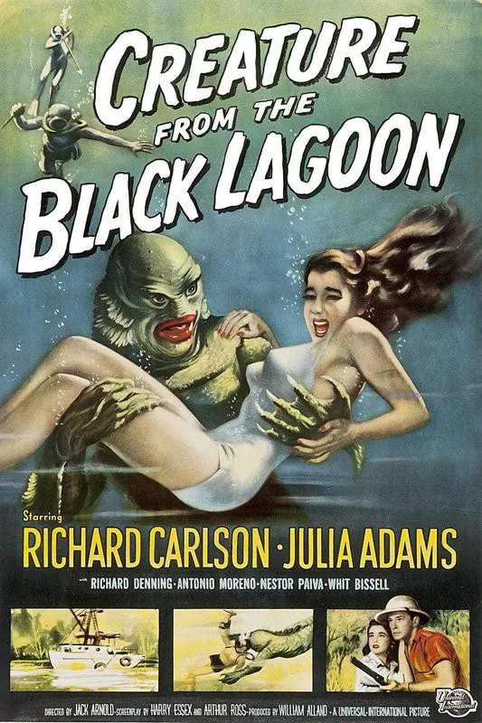 Creature from the Black Lagoon movie poster