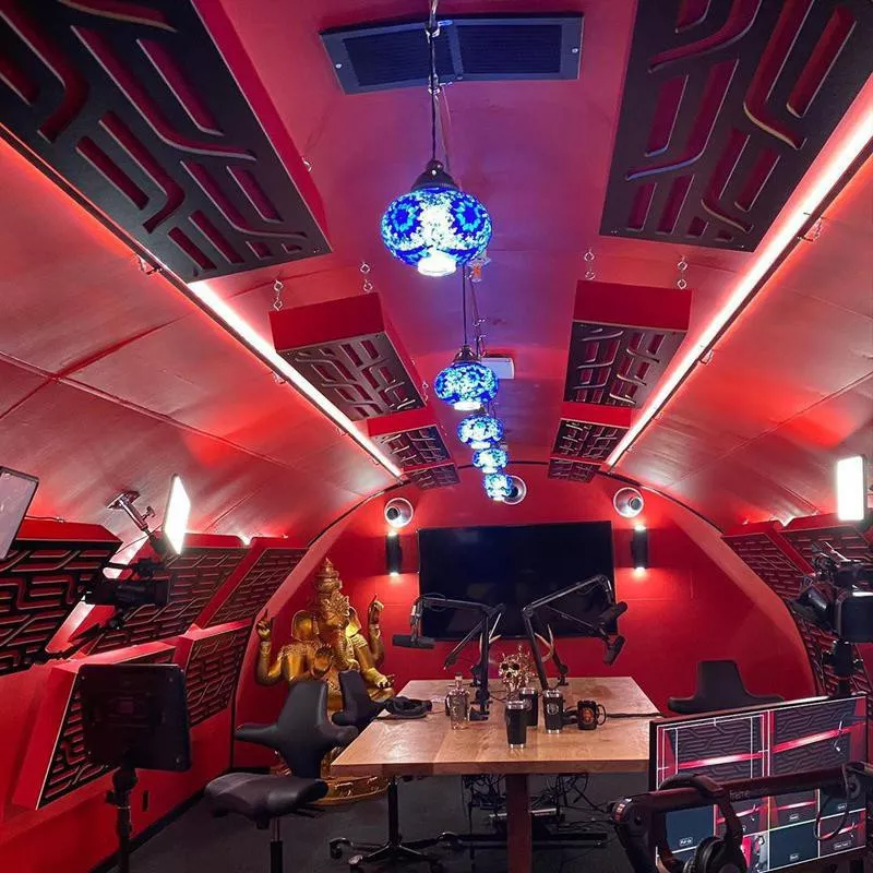 Joe Rogan's podcast room