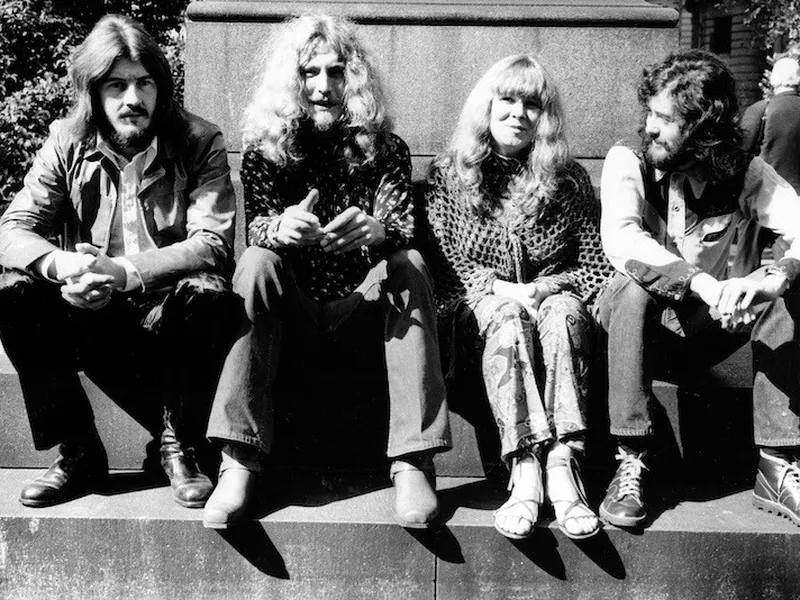 Led Zeppelin with Sandy Denny