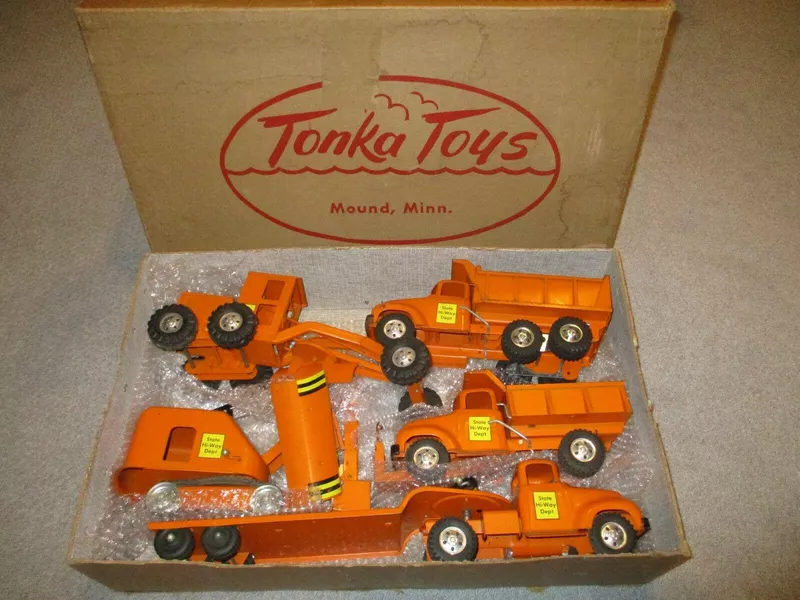 Tonka B-210 Road Builders Set