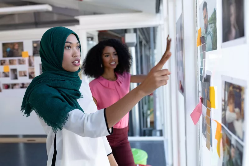 Women working