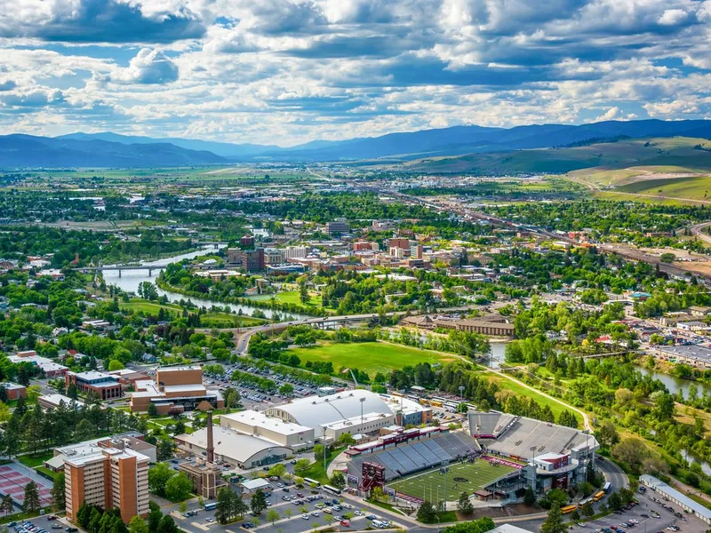 View of Missoula from Mount Sentinel