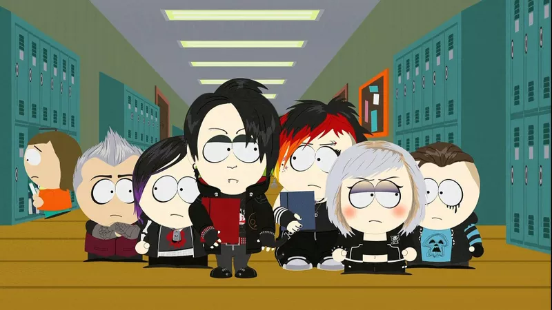 The goth kids