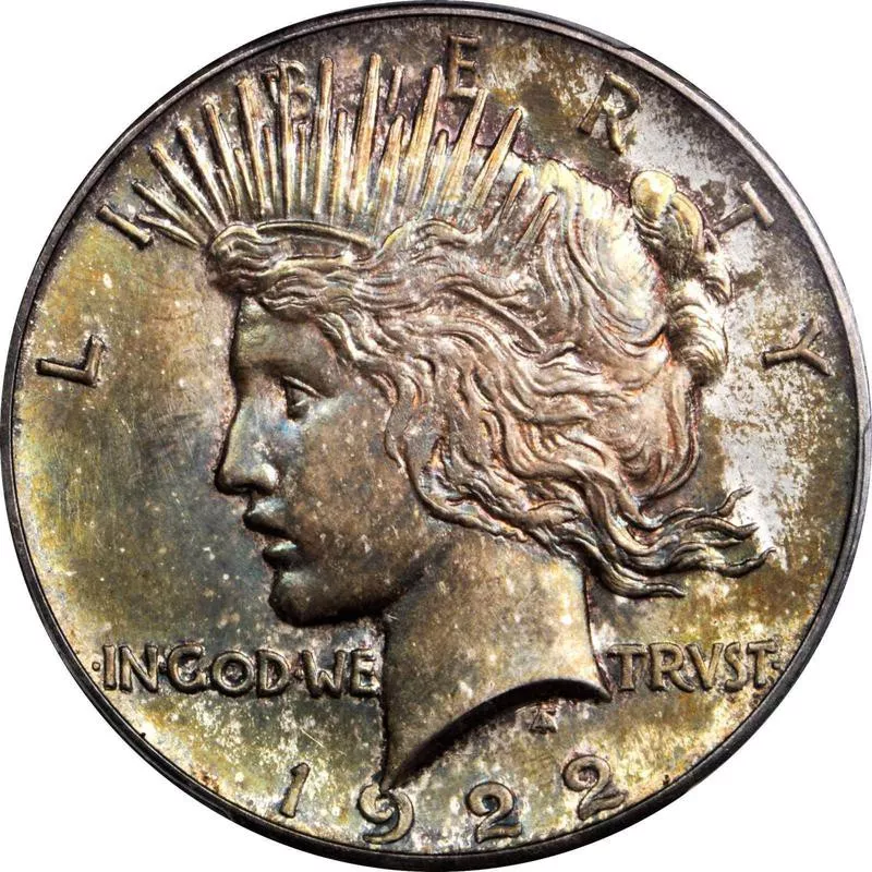 1922 Peace Silver Dollar