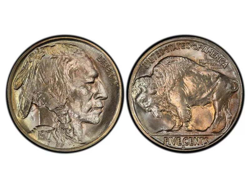 1917-S Buffalo Nickel