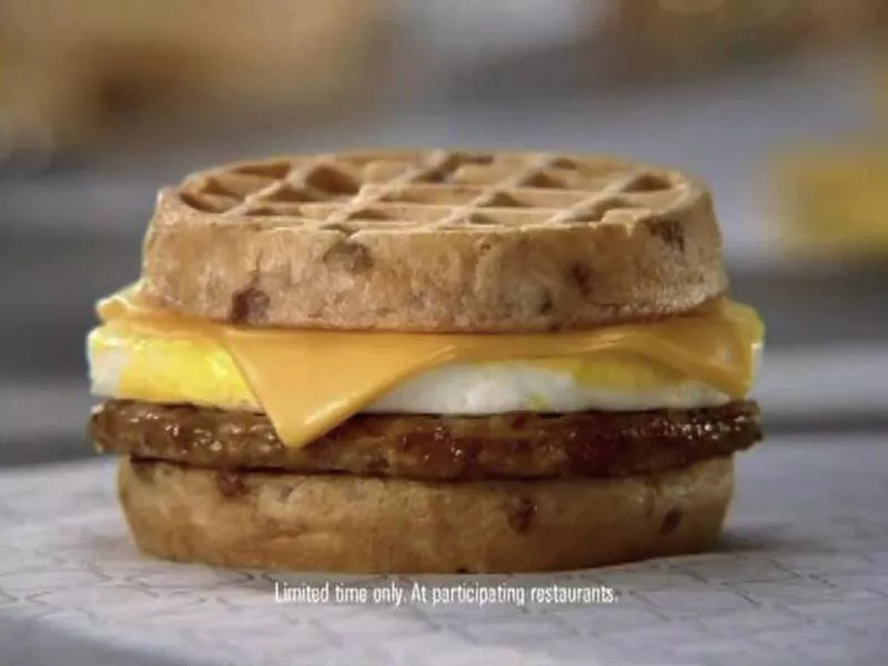 Waffle Breakfast Sandwich