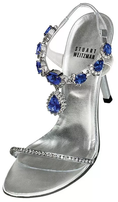 Stuart Weitzman Tanzanite Heel