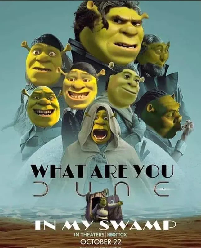 Shrek Dune meme