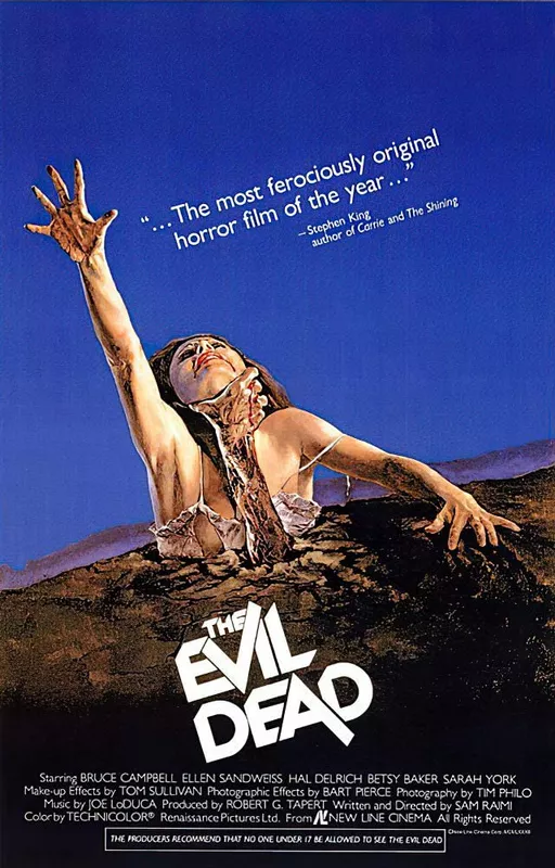 The Evil Dead movie poster