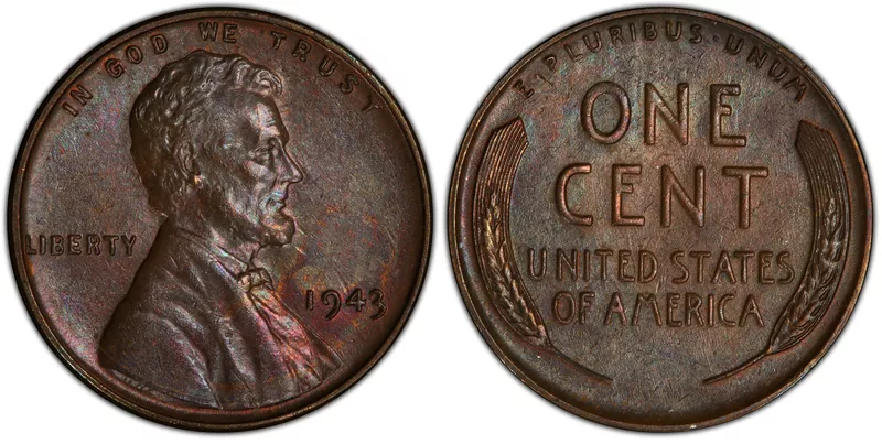 1943 Bronze penny