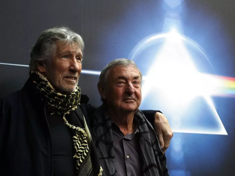 Roger Waters and Nick Mason