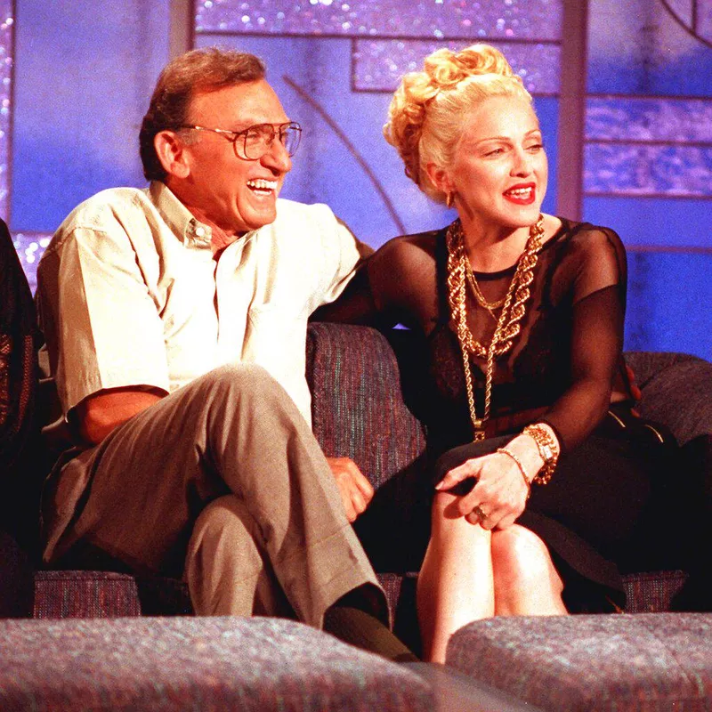 Madonna and dad