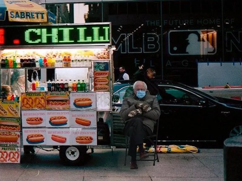 Bernie Sanders in NYC