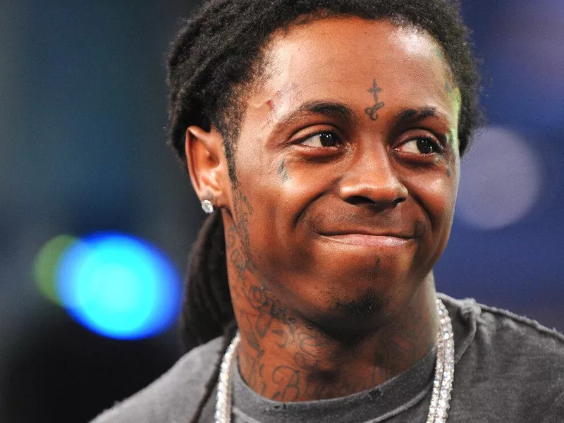 Lil wayne with no glasses