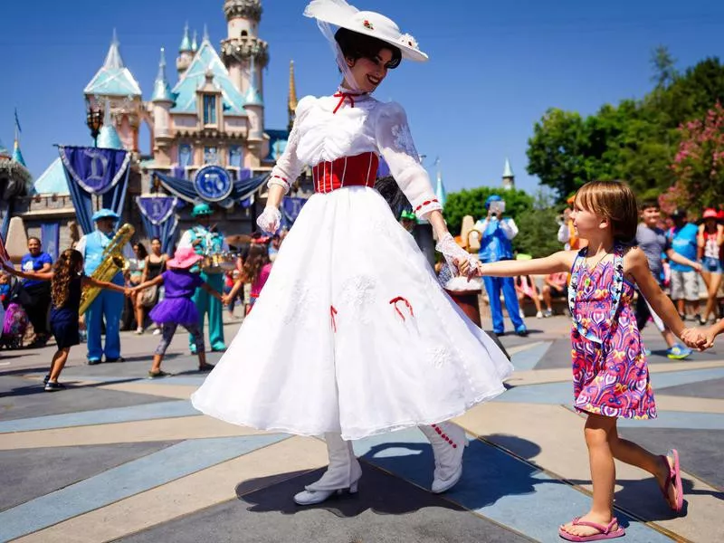 Mary Poppins at Disneyland