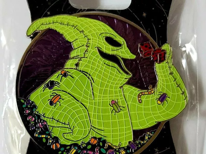 WDI Disney Villains Profile Pin Series Oogie Boogie LE 250 Nightmare NBC