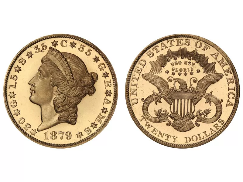 1879 Double Eagle Proof