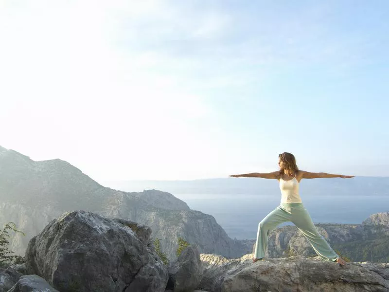 Yoga in nature