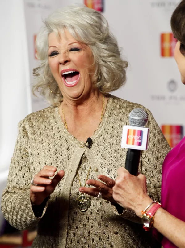 Paula Deen laughing