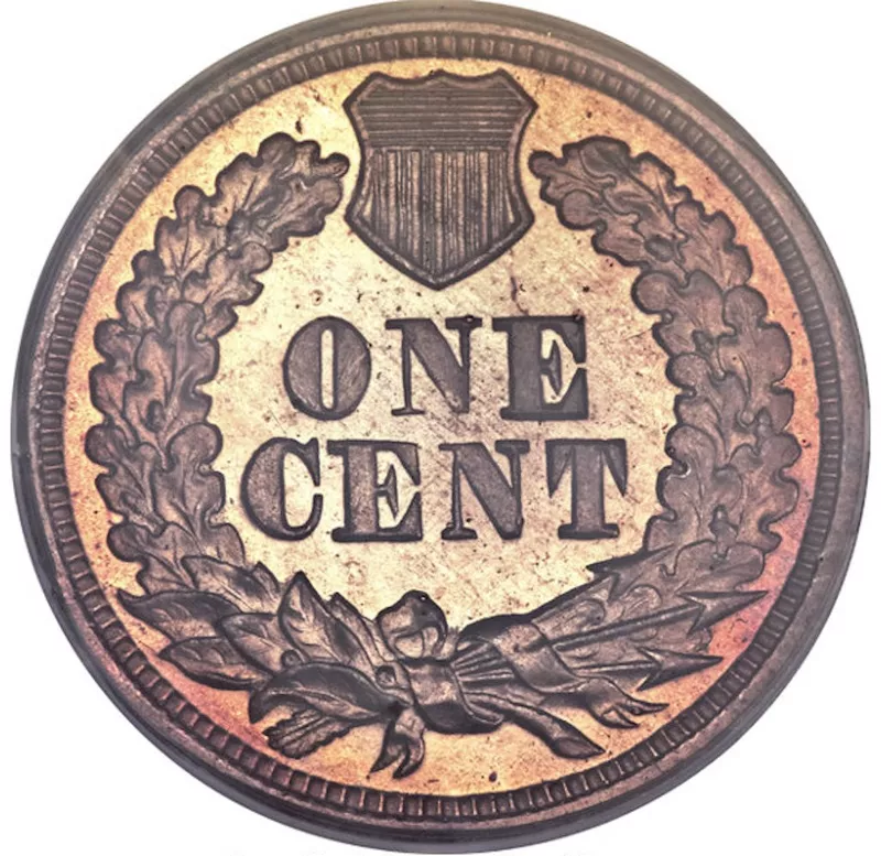 1864 Indian Head With 'L'