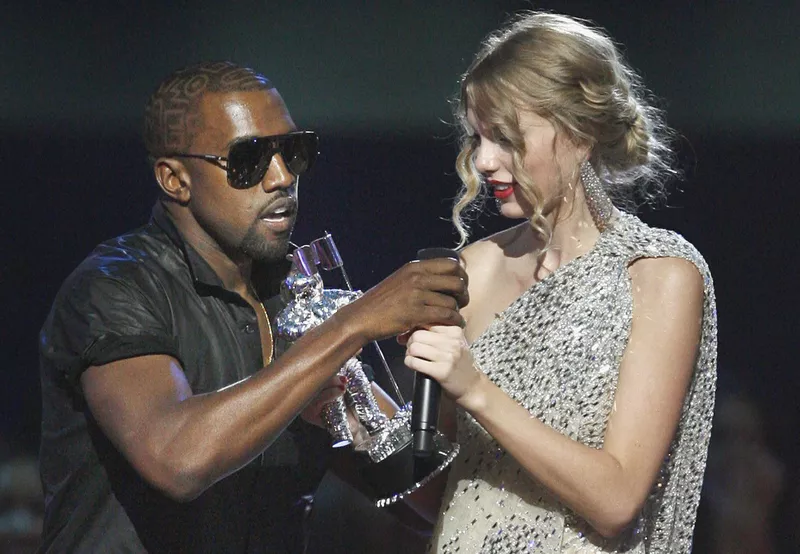 Kanye West and Taylor Swift