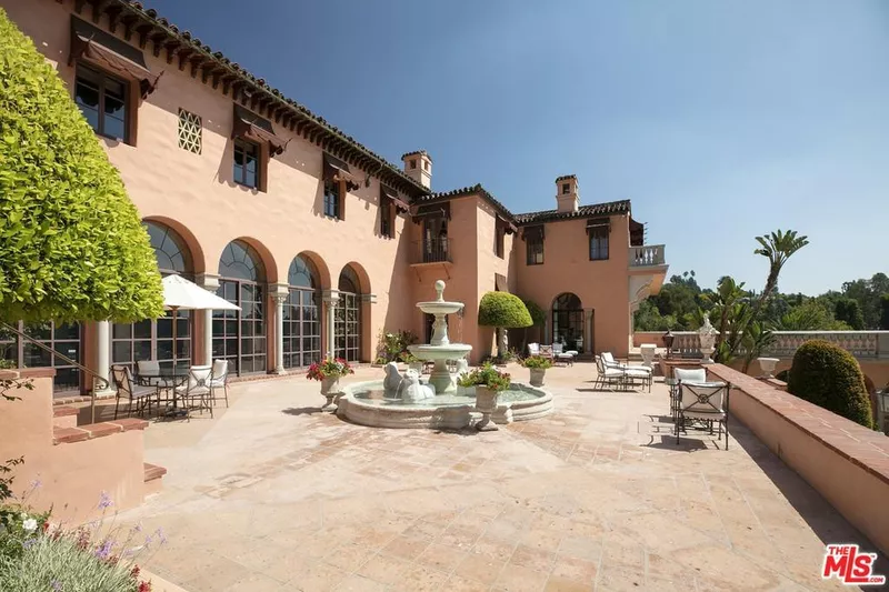 Hearst Estate balcony