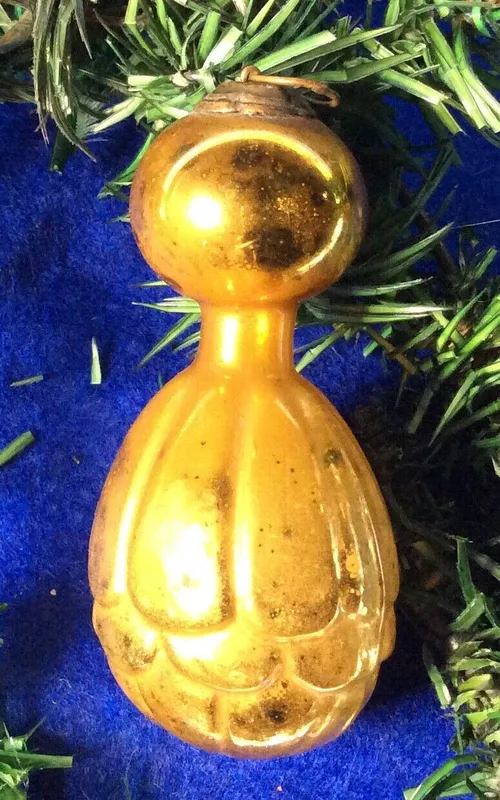 Antique German Kugel Christmas ornament