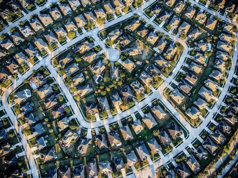 Neighborhood in Houston, Texas