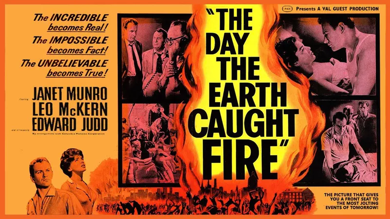 The Day the Earth Caught Fire poster