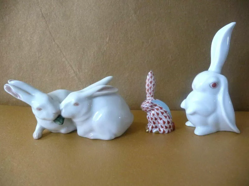 Rare Porcelain Easter Decorations